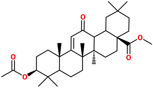 (图片) MC003239 Methyl 3β-acetoxy-12-oxoolean-9(11)-en-28-oate